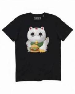T-shirt Chat Japonais Fast Food Grafitee