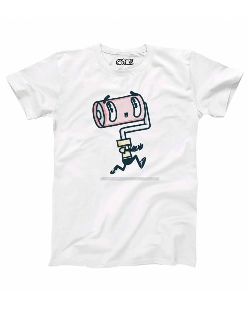 T-shirt Paintroller Mascot Grafitee