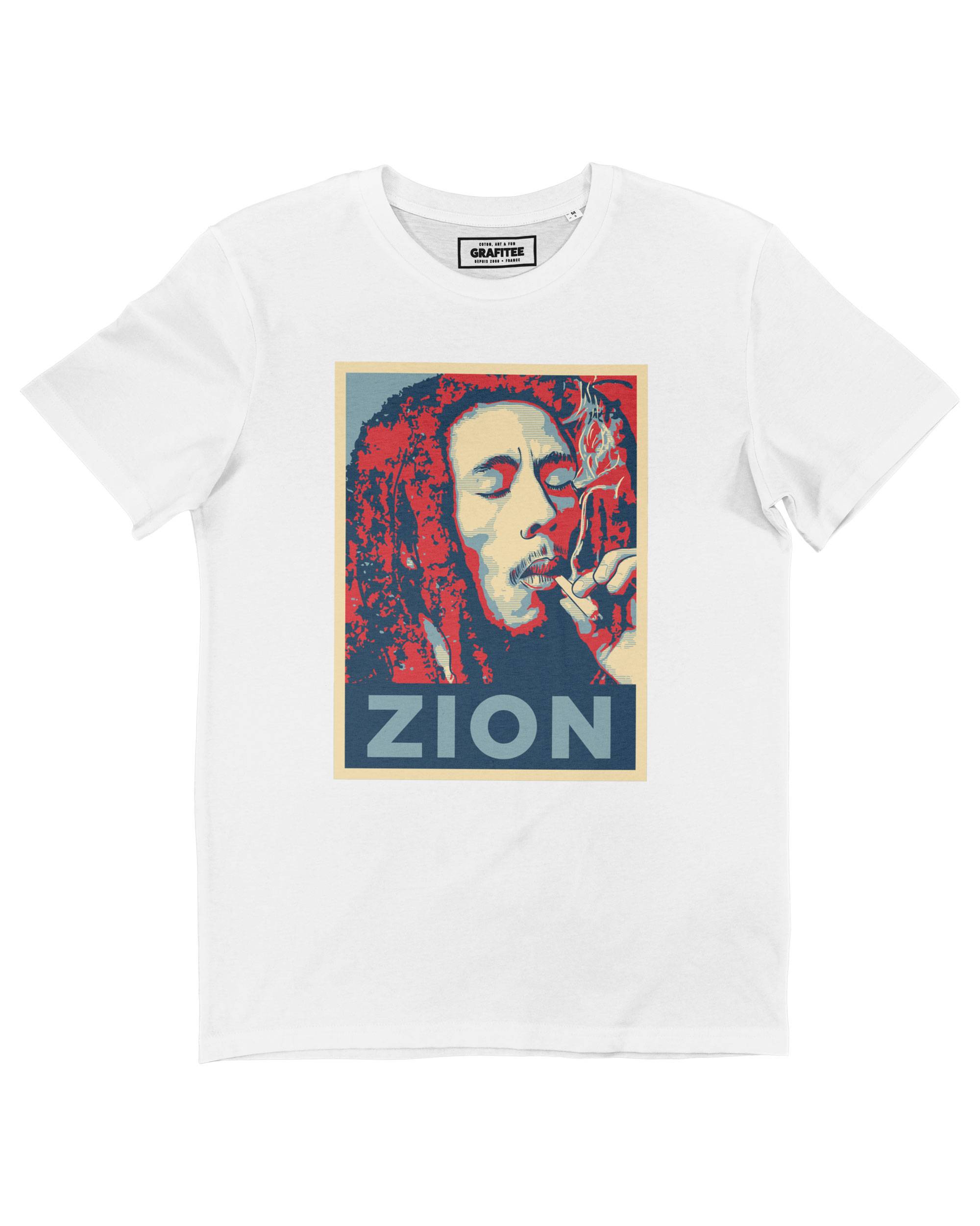 T-shirt Bob Marley Zion Grafitee