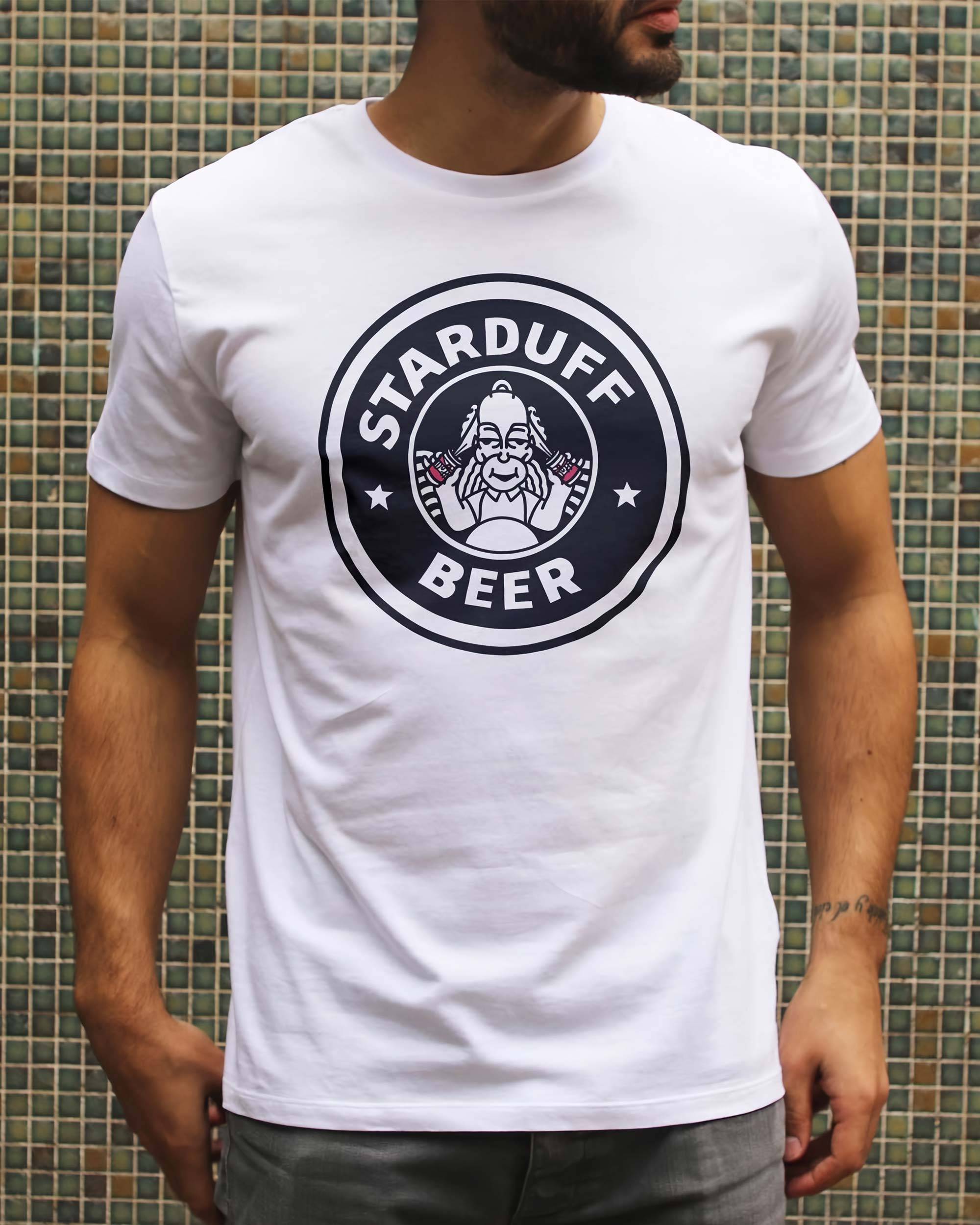 T-shirt Starduff de couleur Blanc par Gogi