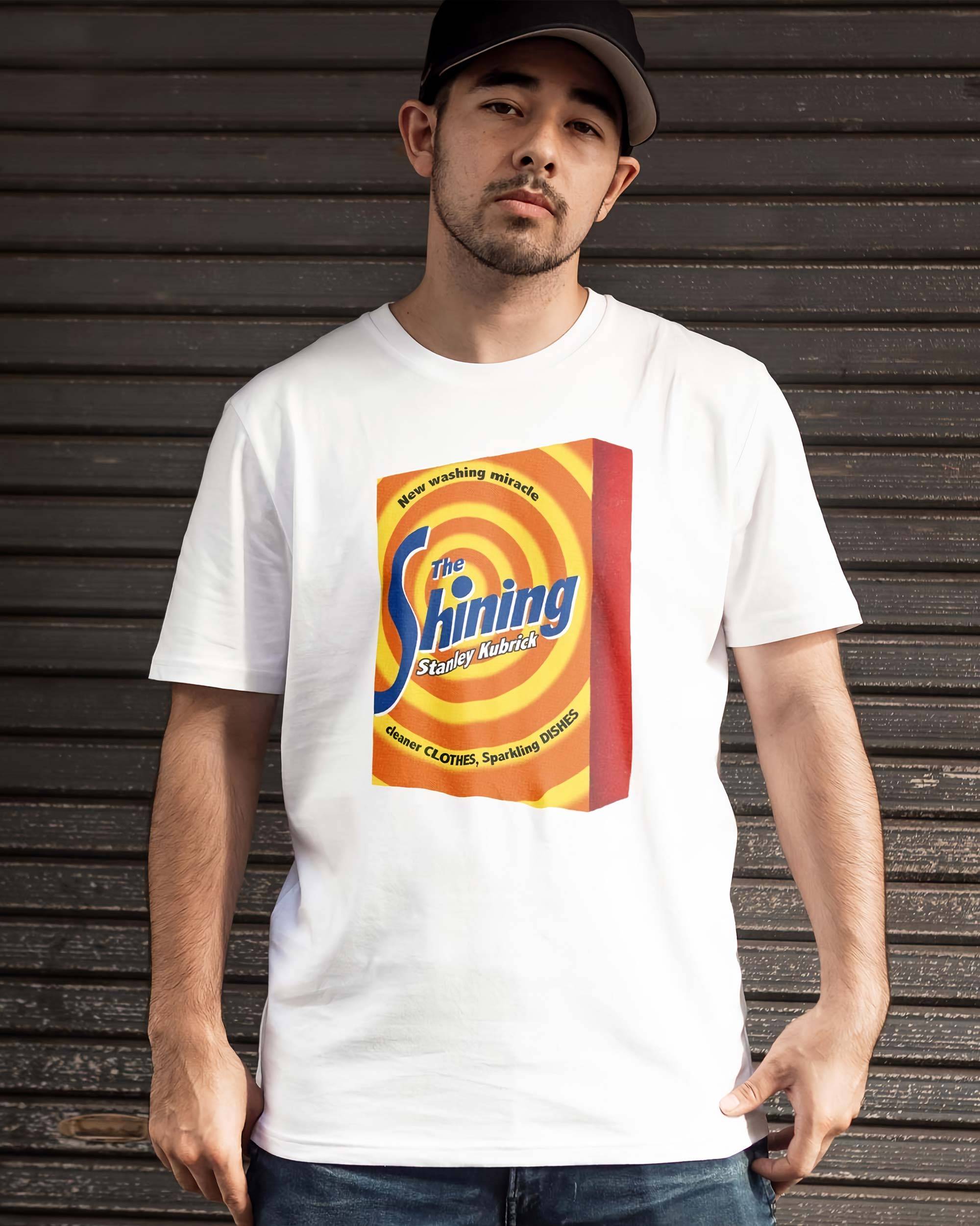 T-shirt The Shining soap de couleur Blanc par Ads Libitum