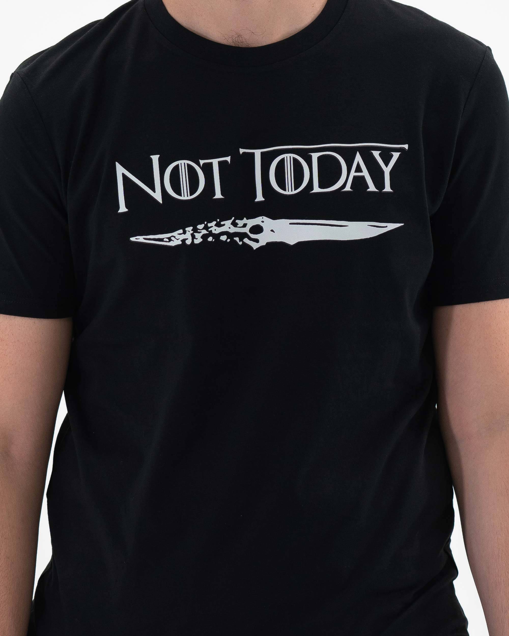 T-shirt Not Today Grafitee
