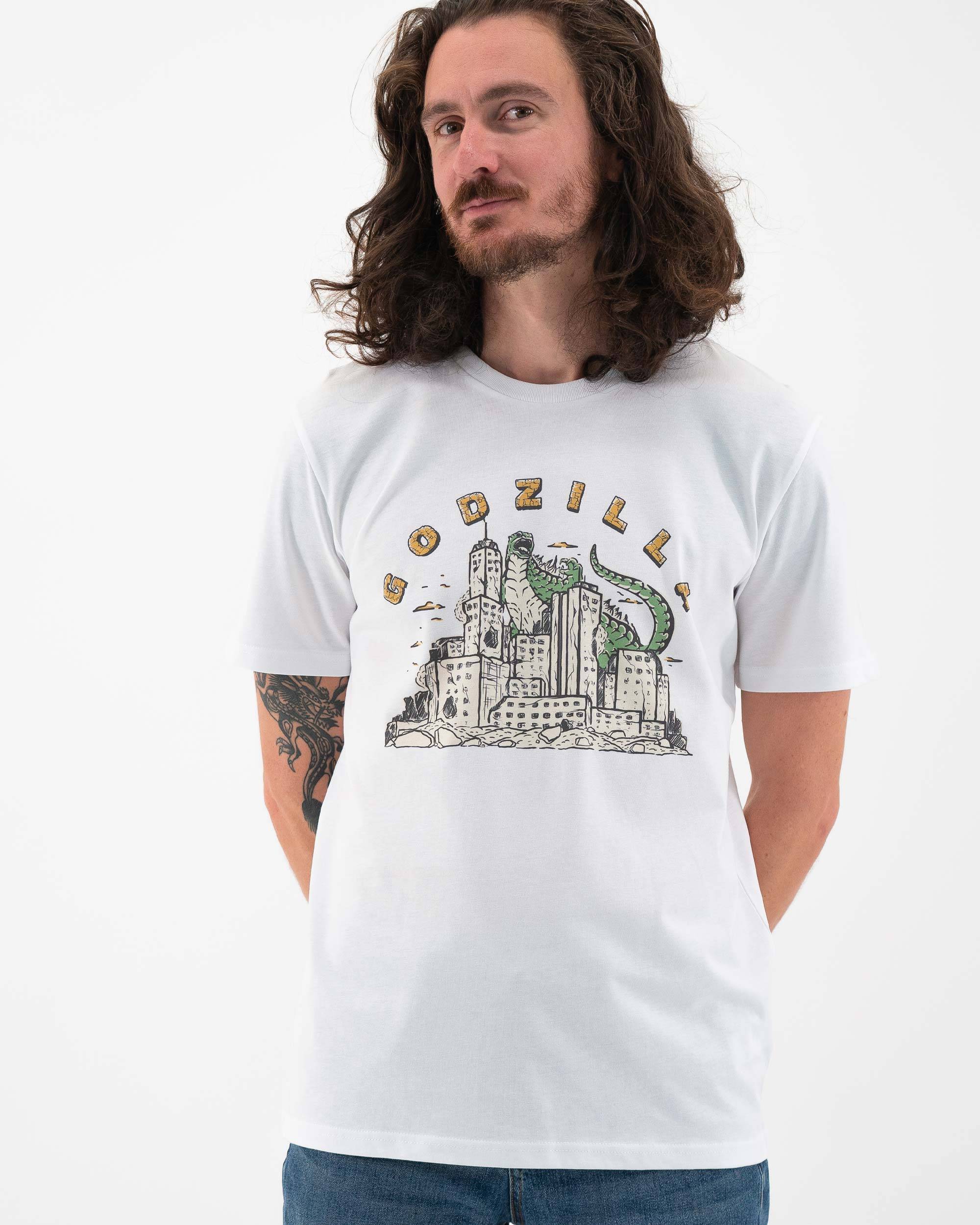 T-shirt Monstre Godzilla Grafitee