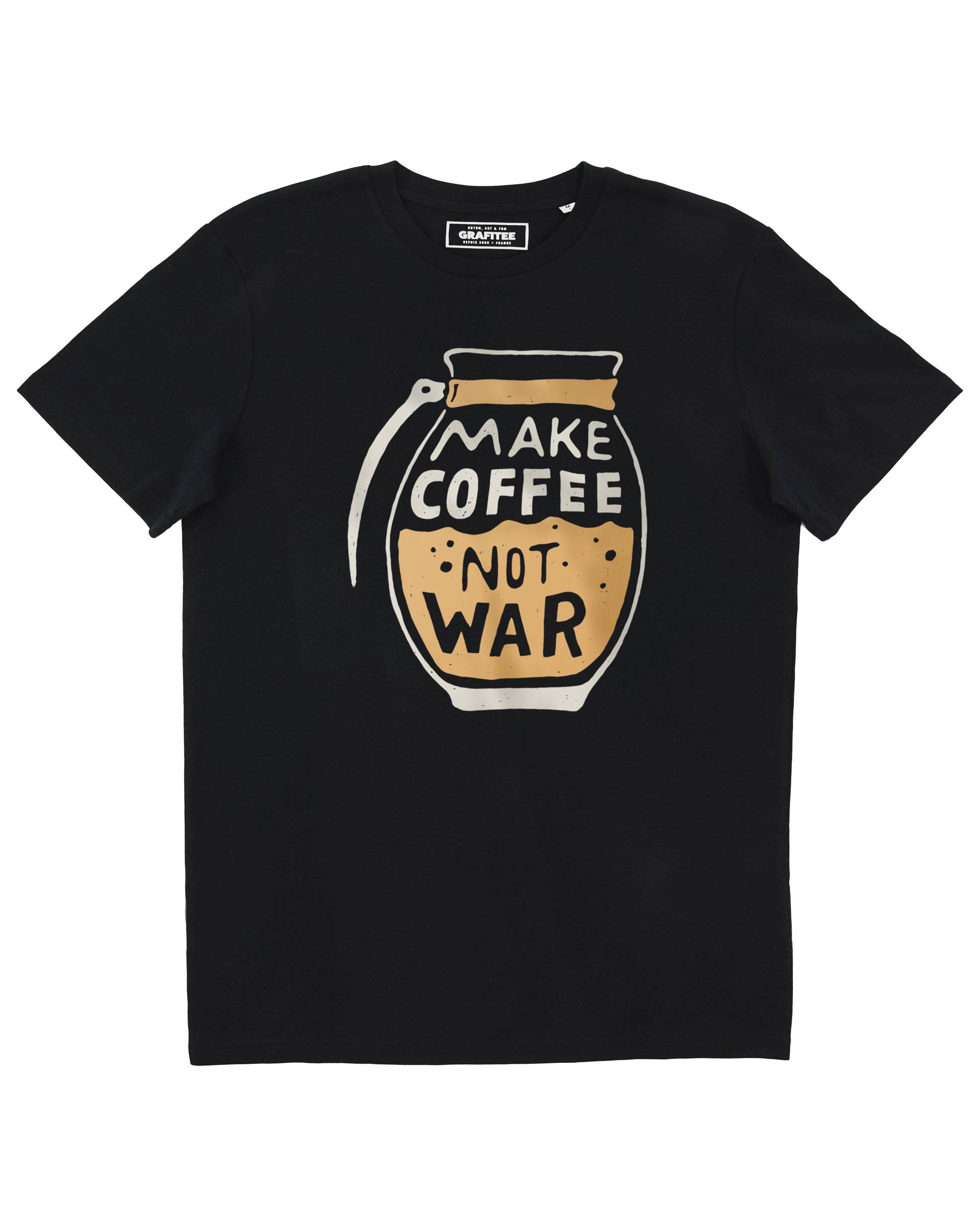 T-shirt Make Coffee Not War Grafitee