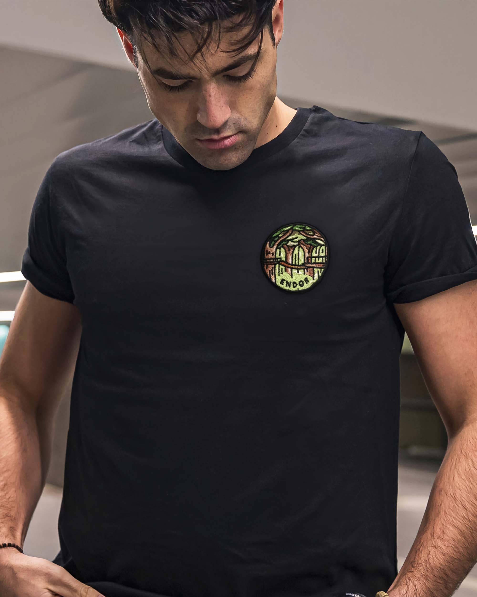 T-shirt Endor de couleur Blanc