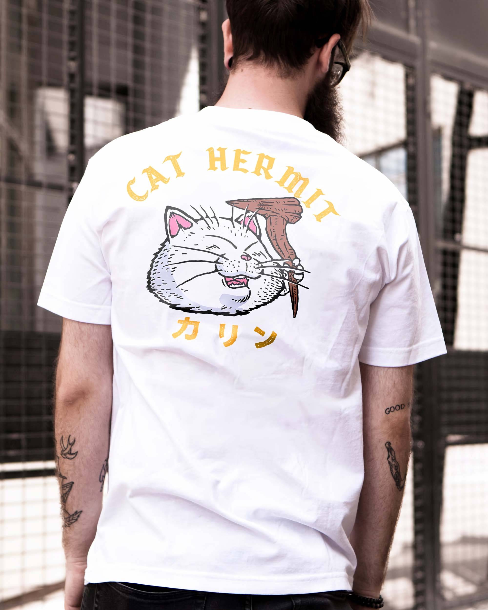T-shirt Cat Hermit Grafitee