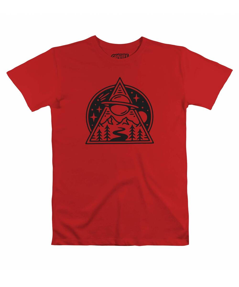 T-shirt Geometric Planet Grafitee