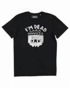 T-shirt Cassette « I'm Dead » Grafitee