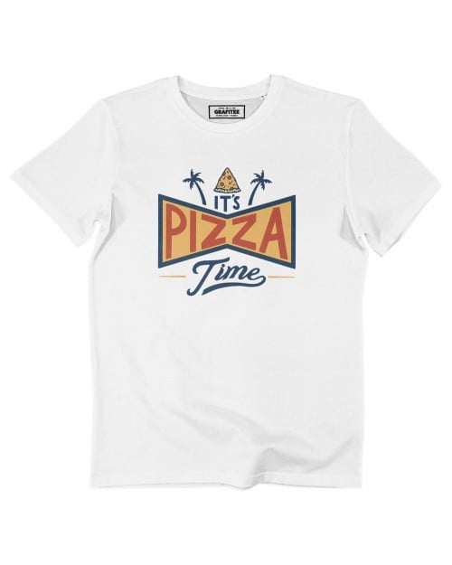 T-shirt It's Pizza Time Grafitee