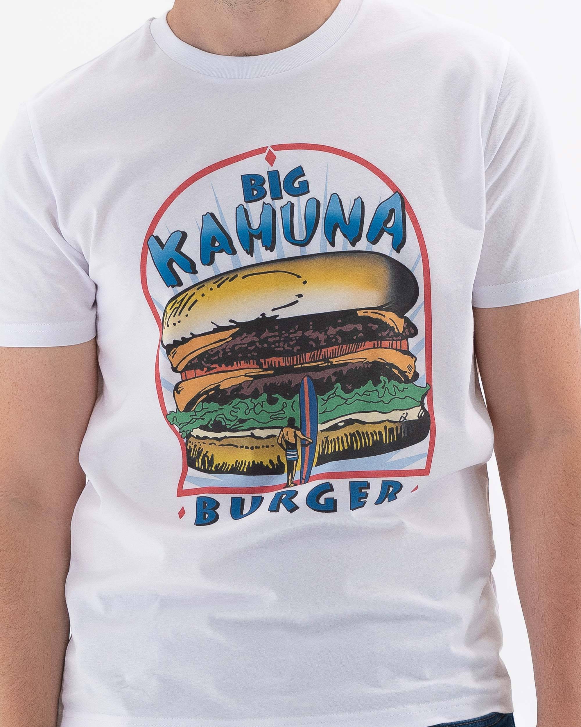 T-shirt Big Kahuna Burger de couleur Blanc