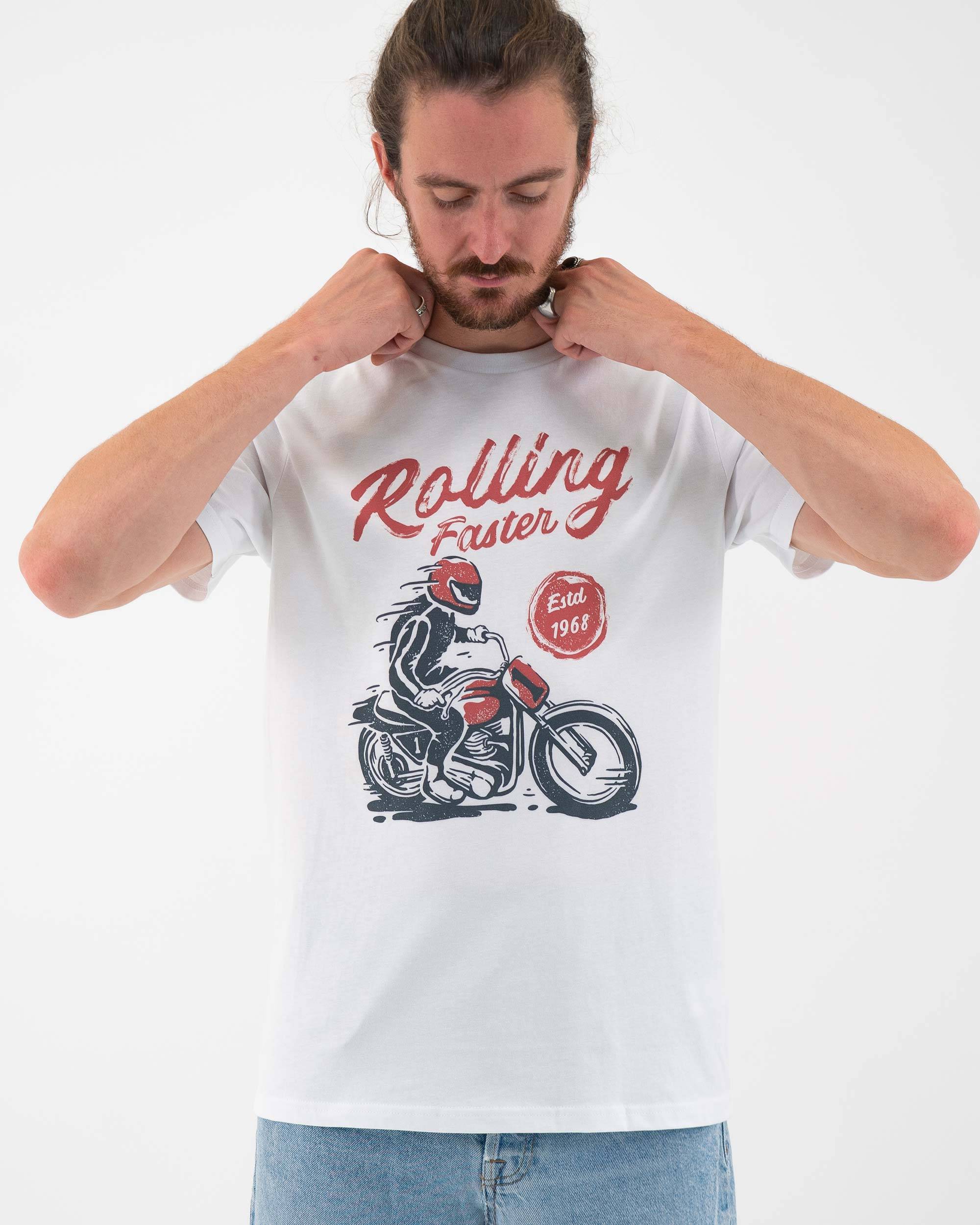 T-shirt Rolling Faster Grafitee