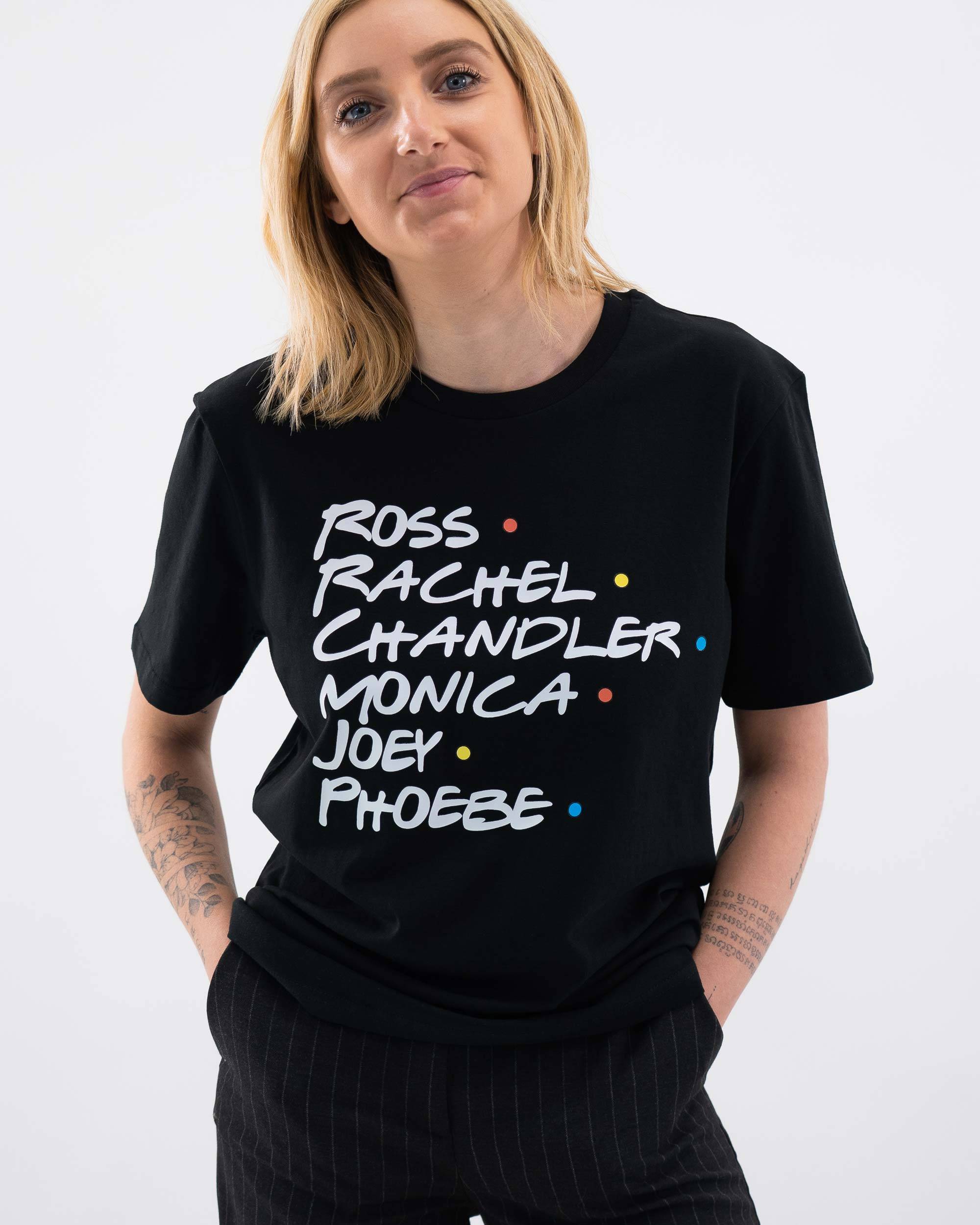 T-shirt Friends Crew de couleur Blanc