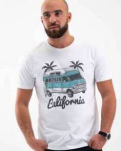 T-shirt California Van Grafitee