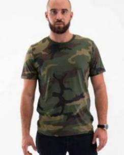 T-shirt Camouflage Grafitee