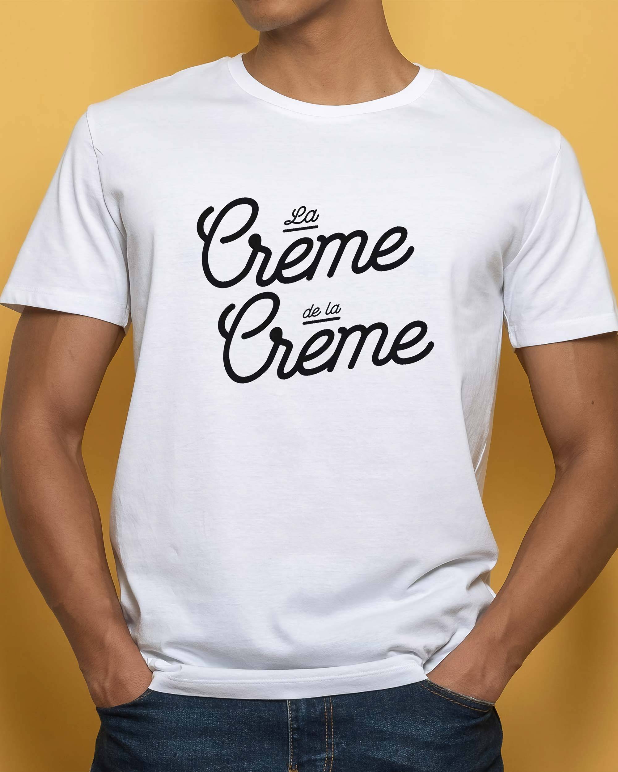T-shirt La Crème De La Crème de couleur Blanc