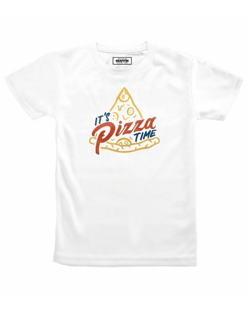 T-shirt It's Pizza Time (v2) Grafitee