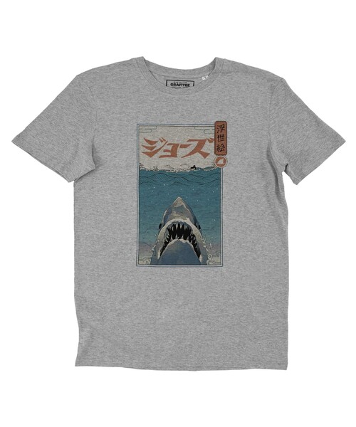 T-shirt Requin Ukiyo-e Grafitee