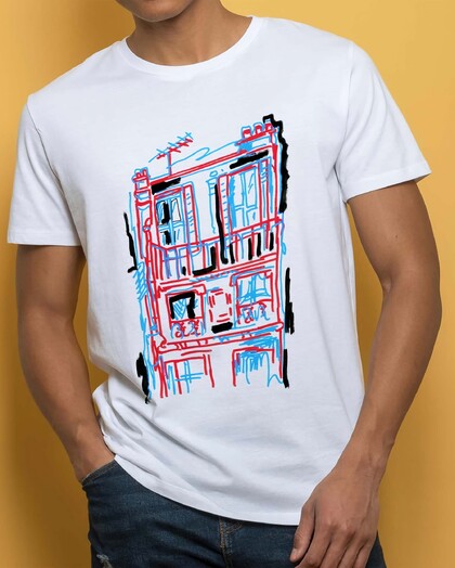 T-shirt Immeuble Grafitee