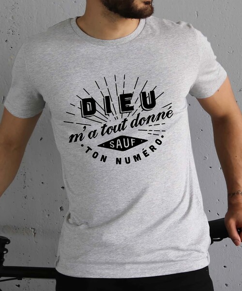 T shirt beau comme un dieu hot sale