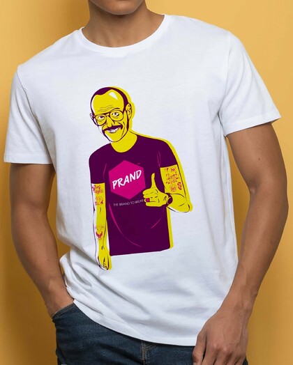 T-shirt Terry Richardson Grafitee