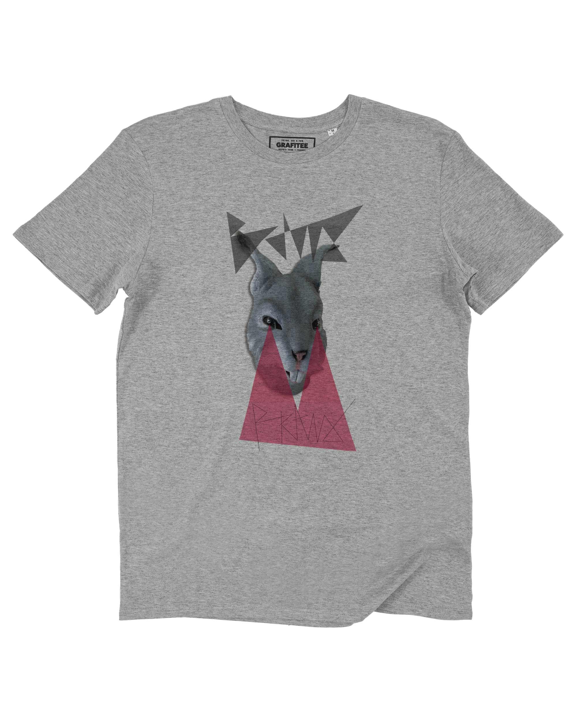 T-shirt Lapin Fou de couleur Blanc par Prand