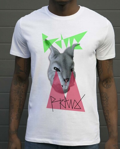 T-shirt Lapin Fou Grafitee