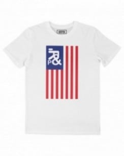 T-shirt Drapeau USA Grafitee