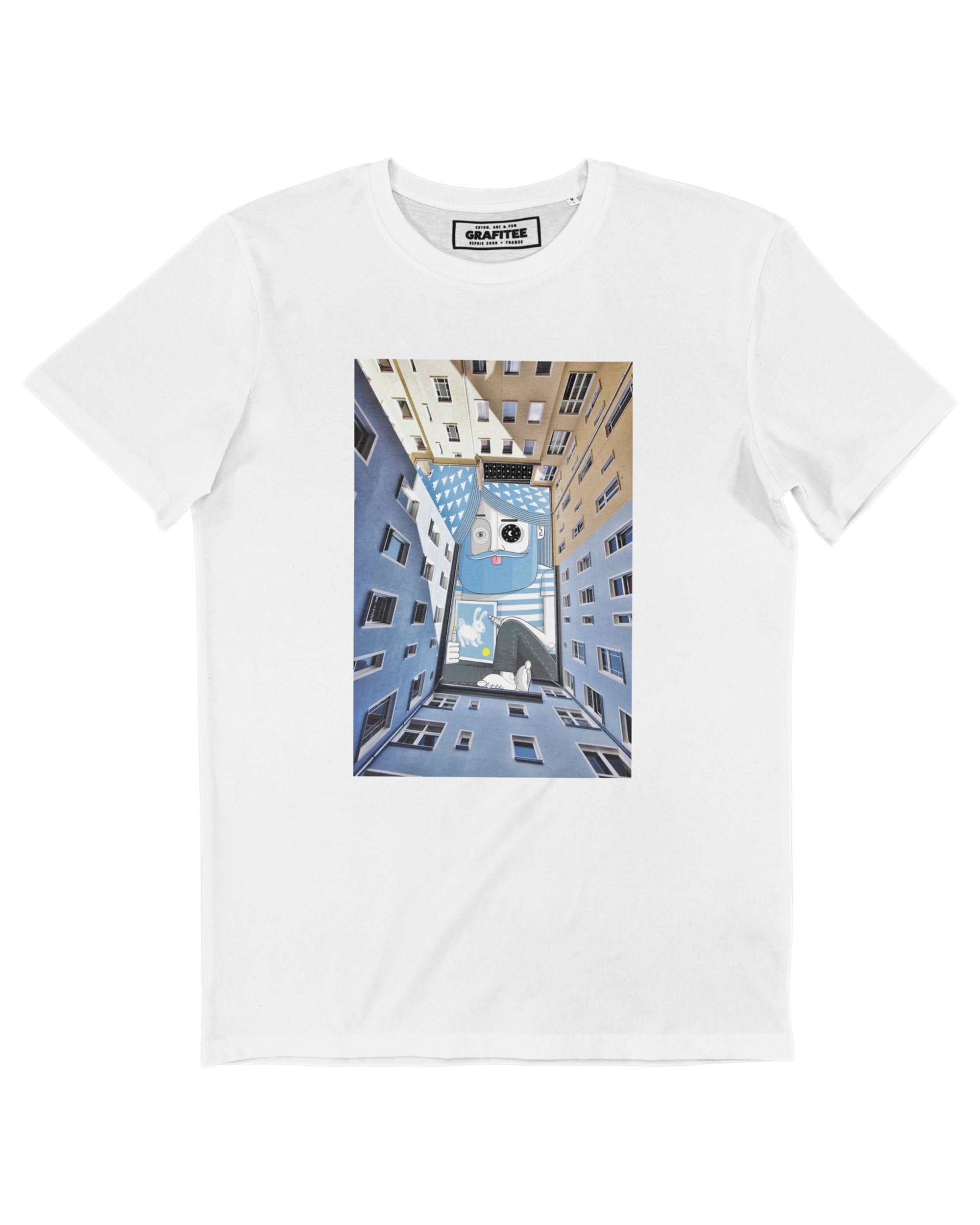 T-shirt L'Enfant et Le Lapin Grafitee