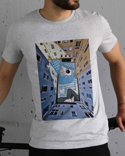 T-shirt L'Enfant et Le Lapin Grafitee