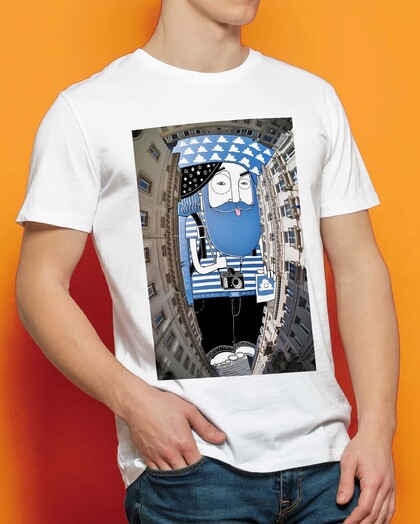 T-shirt Ciel de Bruxelles Grafitee