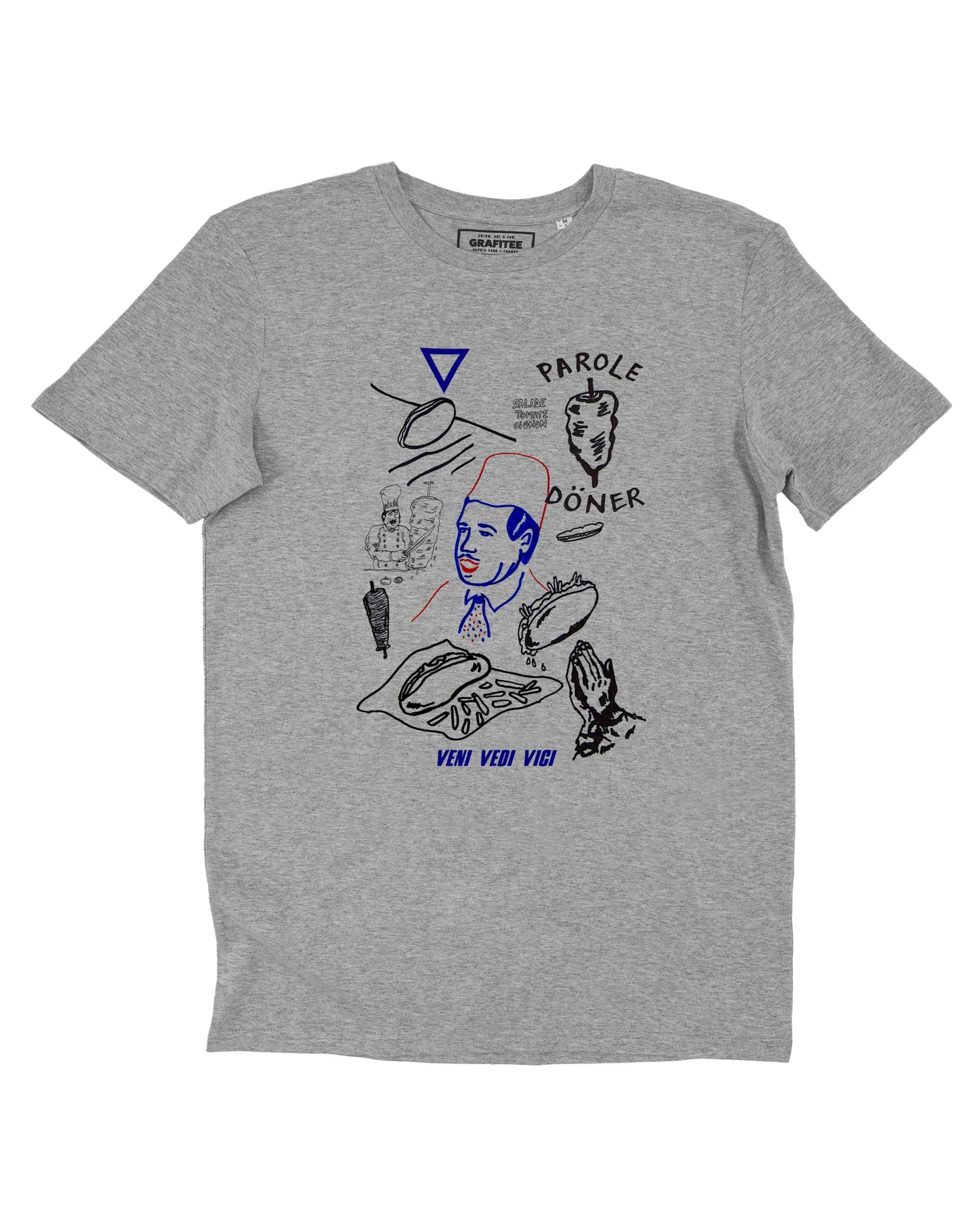 T-shirt Salade Tomate Oignon de couleur Blanc par Hexagone