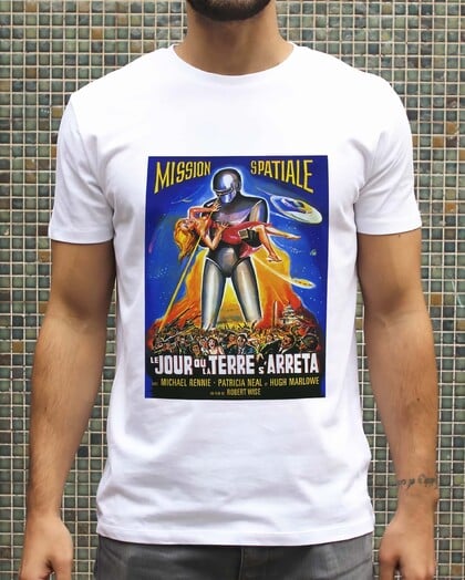 T-shirt Le Jour où la Terre s'arrêta Grafitee