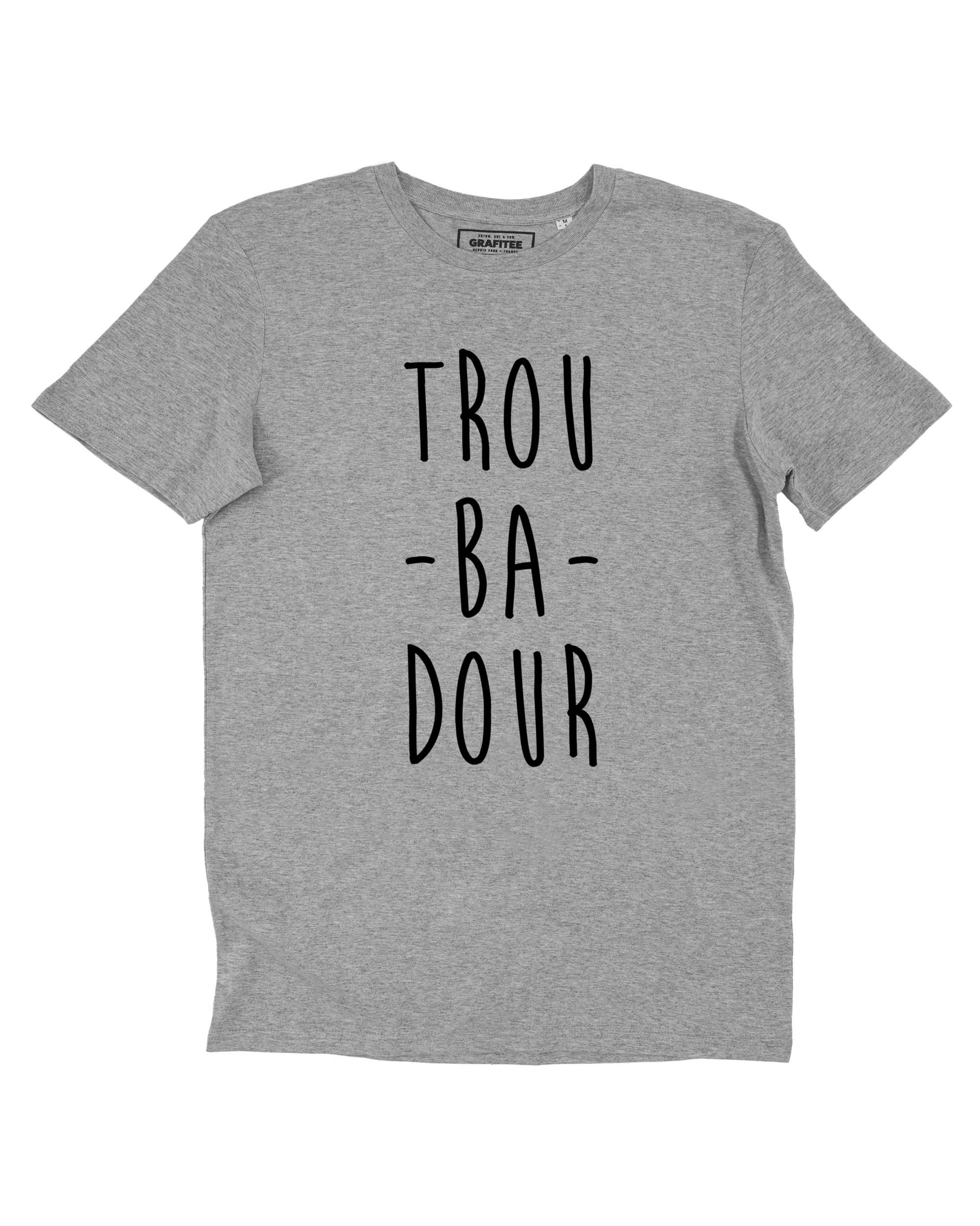 T-shirt Troubadour de couleur Blanc
