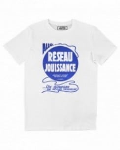 T-shirt Réseau Jouissance Grafitee