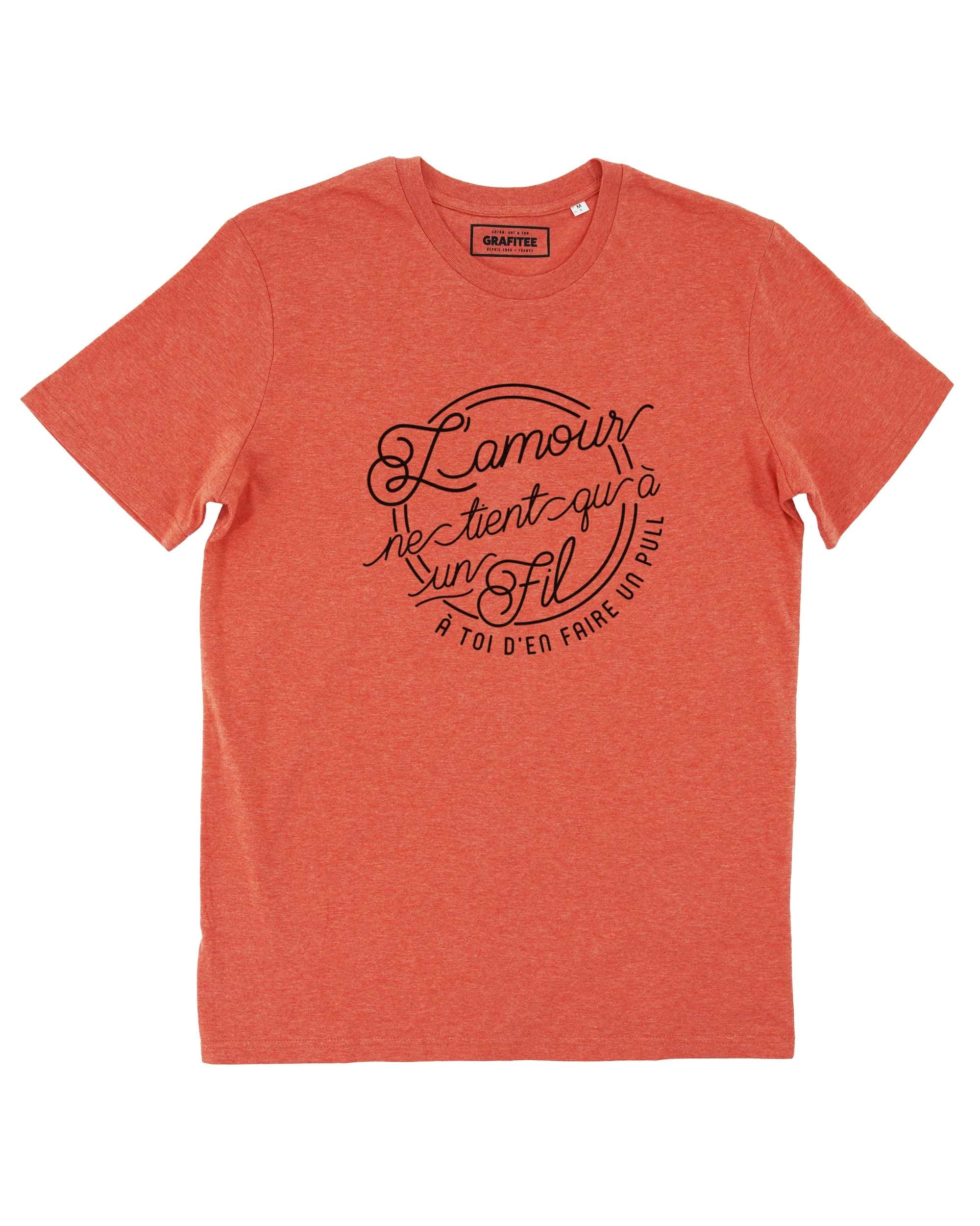 T-shirt Amour A Un Fil Grafitee
