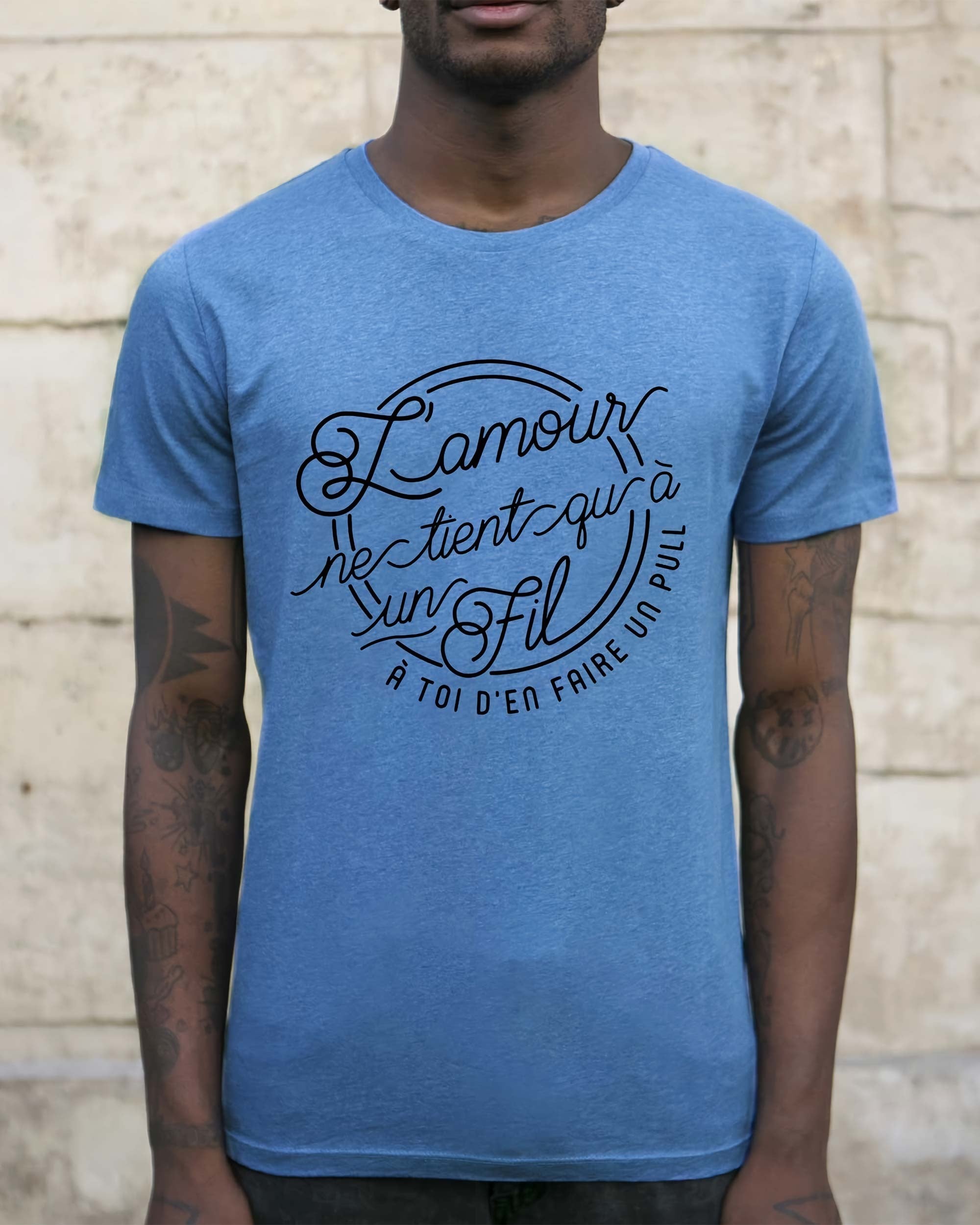 T-shirt Amour A Un Fil Grafitee