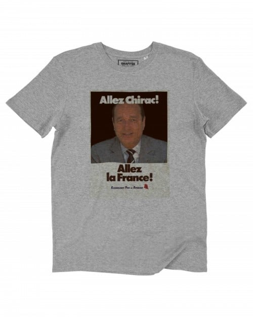 T-shirt Chirac Allez La France Grafitee