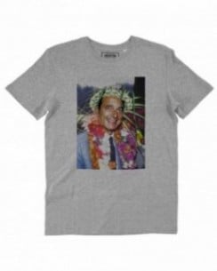 T-shirt Chirac Fleurs Grafitee