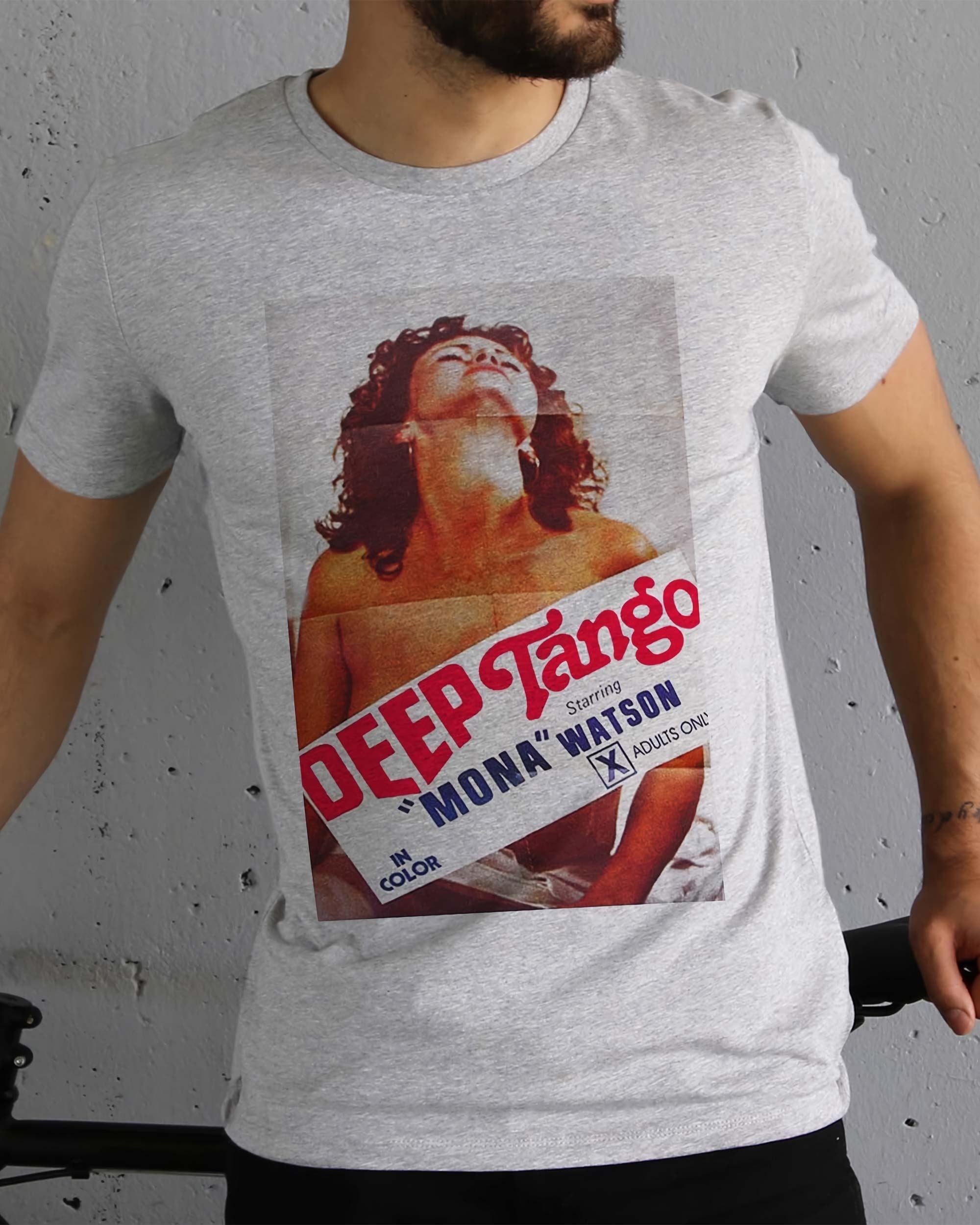 T-shirt Deep Tango de couleur Blanc