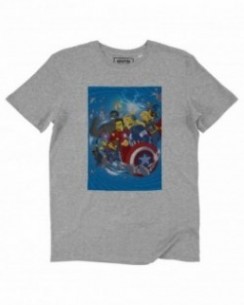 T-shirt Avengers Simpsonized Grafitee
