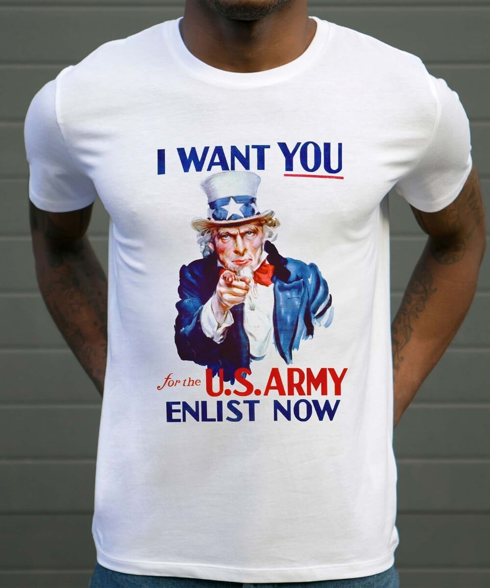 T-shirt I Want You Grafitee