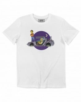 Tee-Shirt Retour vers le futur Marty Mcfly Time Travel Agency - 4582