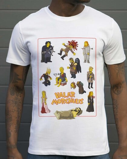 T-shirt Valar Morghulis Grafitee