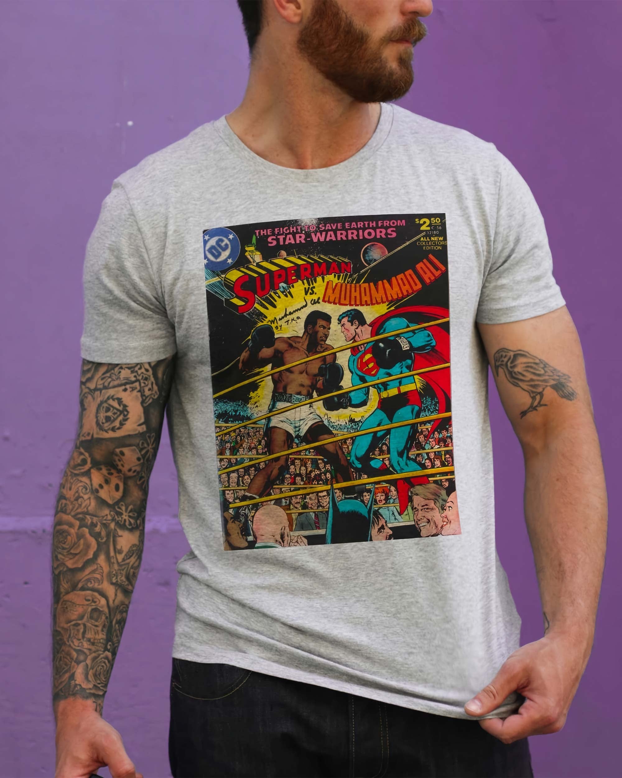 T-shirt Superman vs. Ali Grafitee
