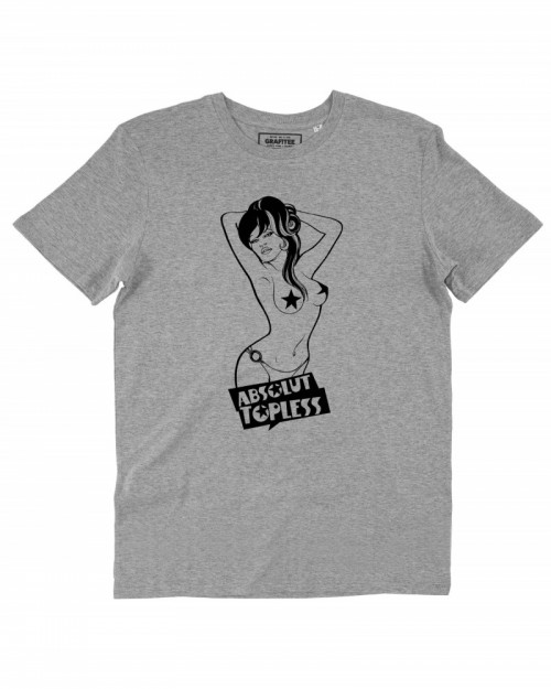 T-shirt Absolut Topless Grafitee