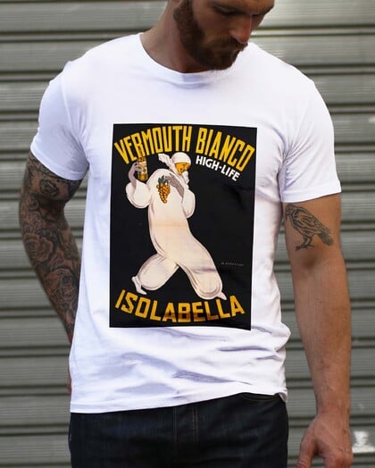 T-shirt Vermouth Bianco Isolabella Grafitee