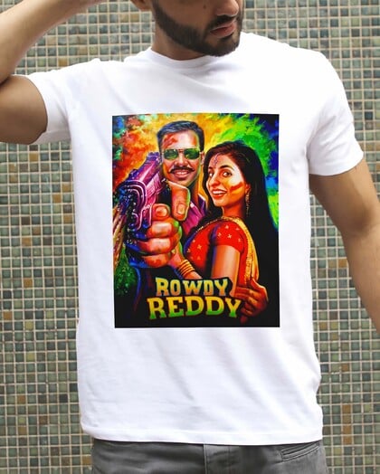 T-shirt Rowdy Reddy Grafitee