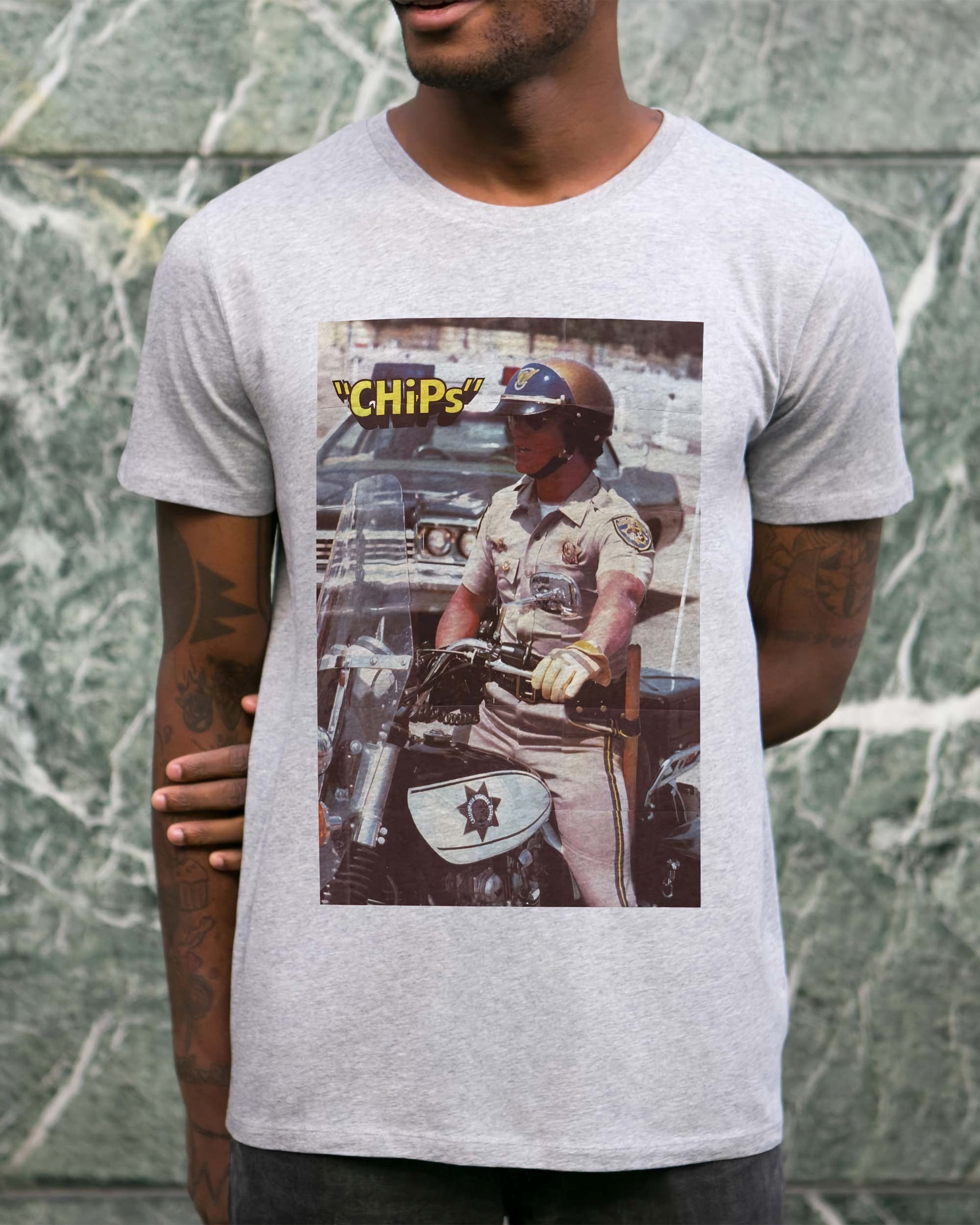 T-shirt Jon Baker de couleur Blanc