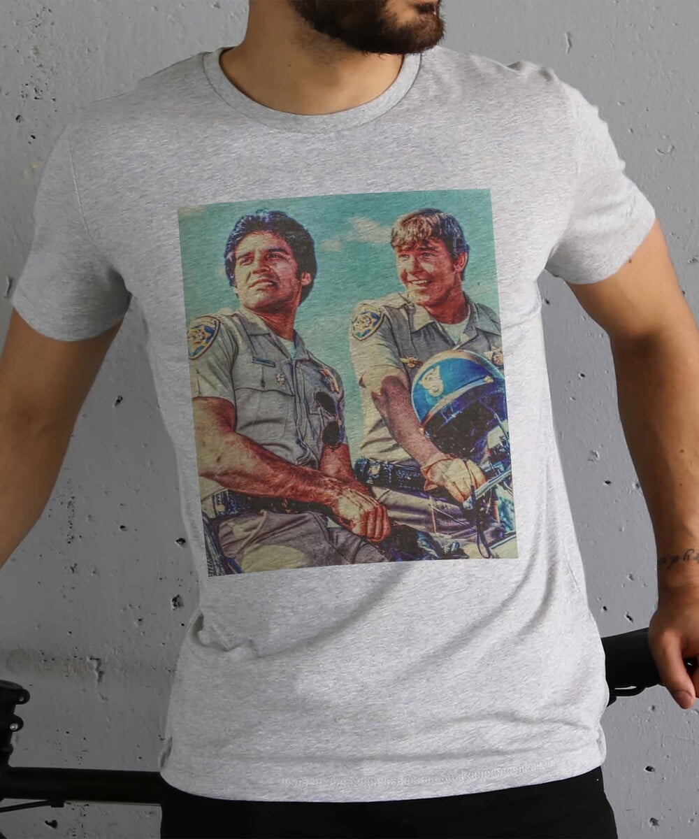 T-shirt Jon + Ponch Grafitee