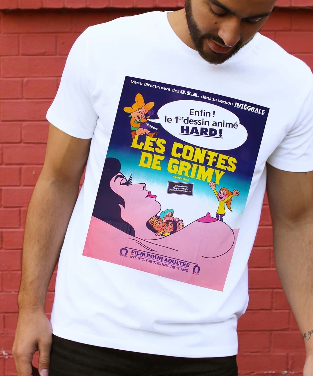 T-shirt Les Contes de Grimy Grafitee